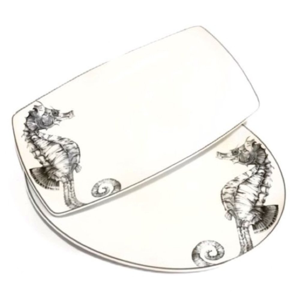 Vagabond House Seahorse Platters Helen Richard